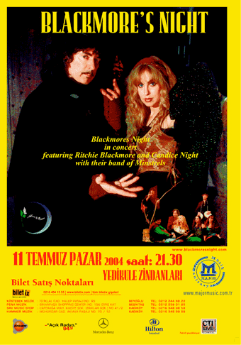 Blackmore's Night Istanbul Poster